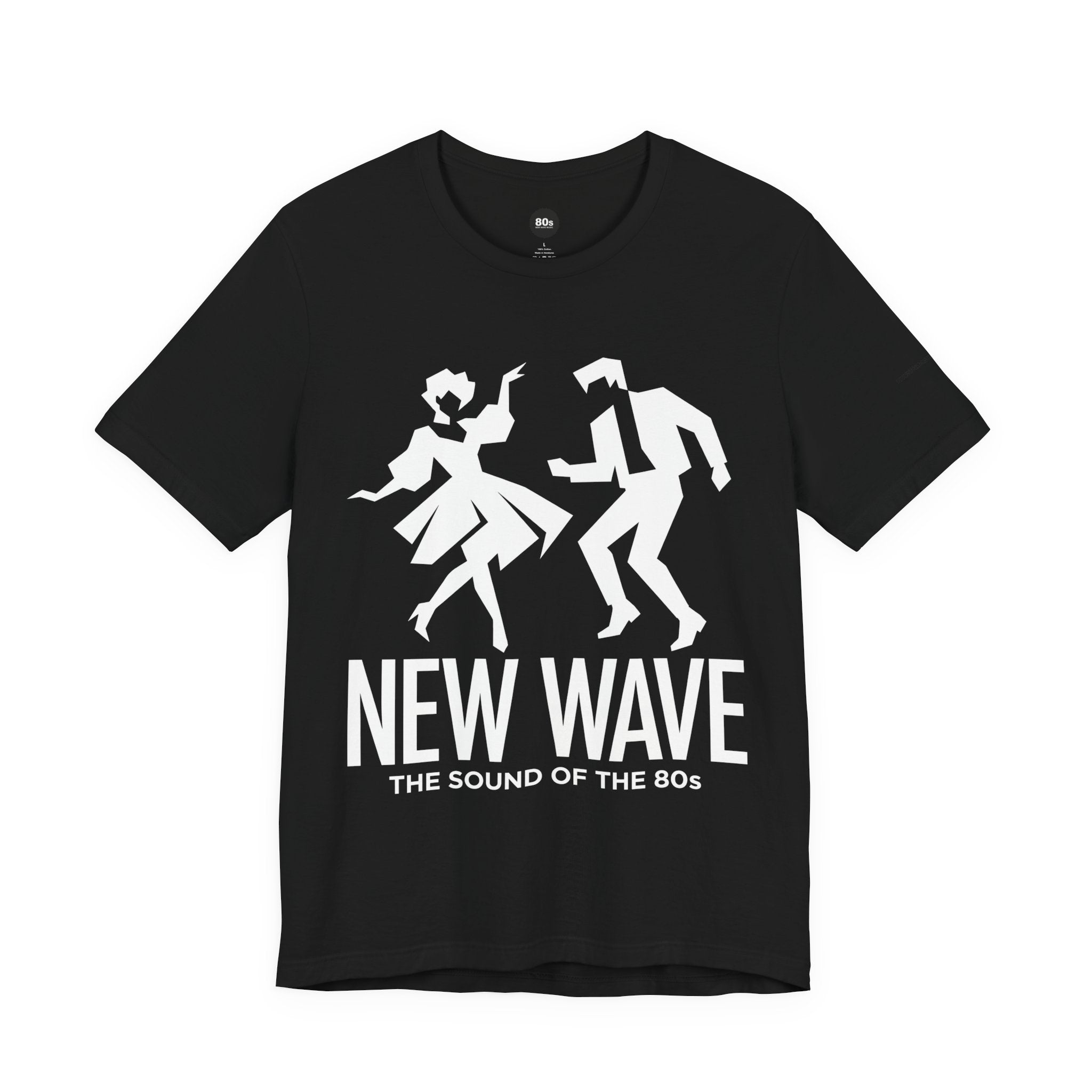 New Wave - The Sound of the 80s T-Shirt | Unisex (Black)