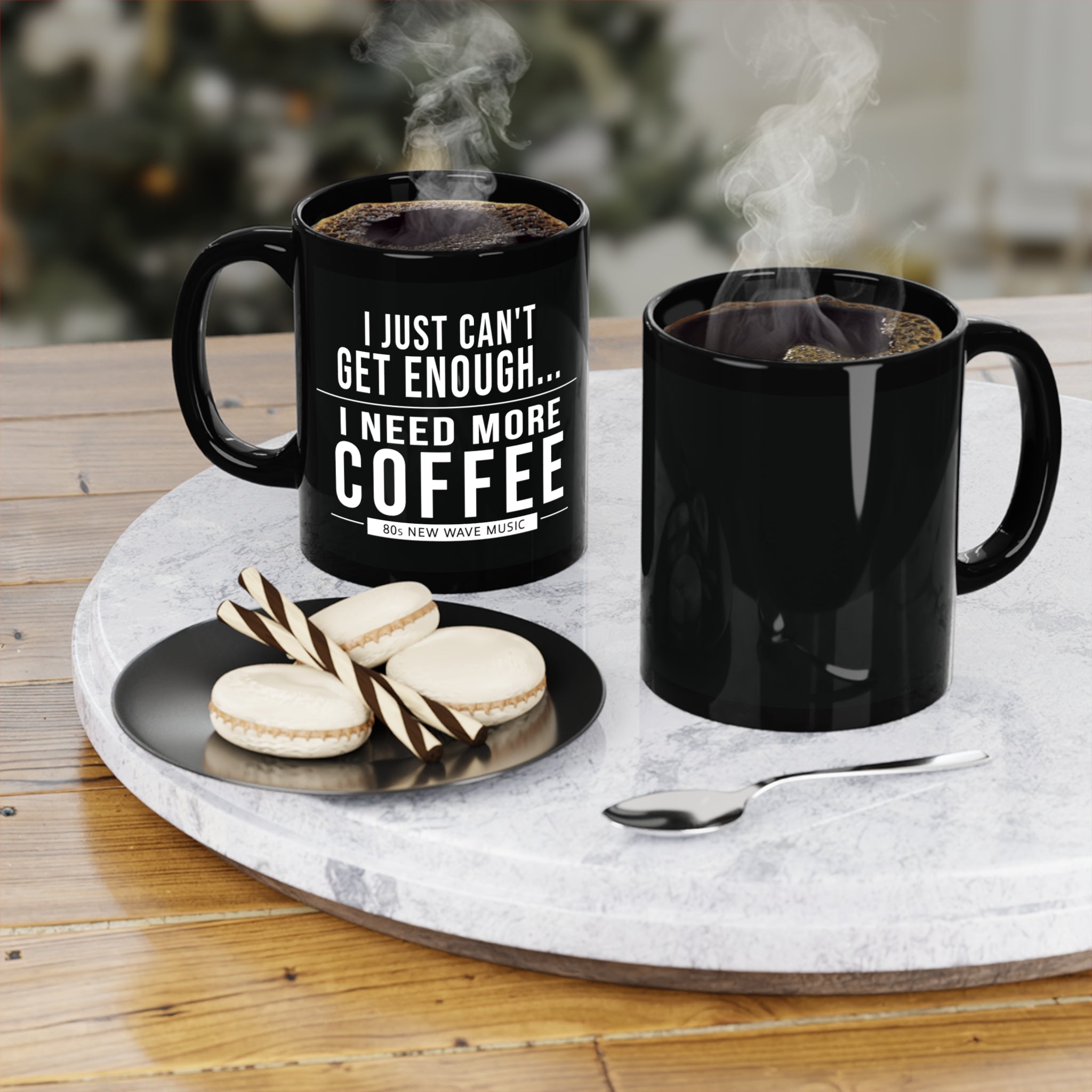 I Just Can't Get Enough | Black Coffee Mug (US)