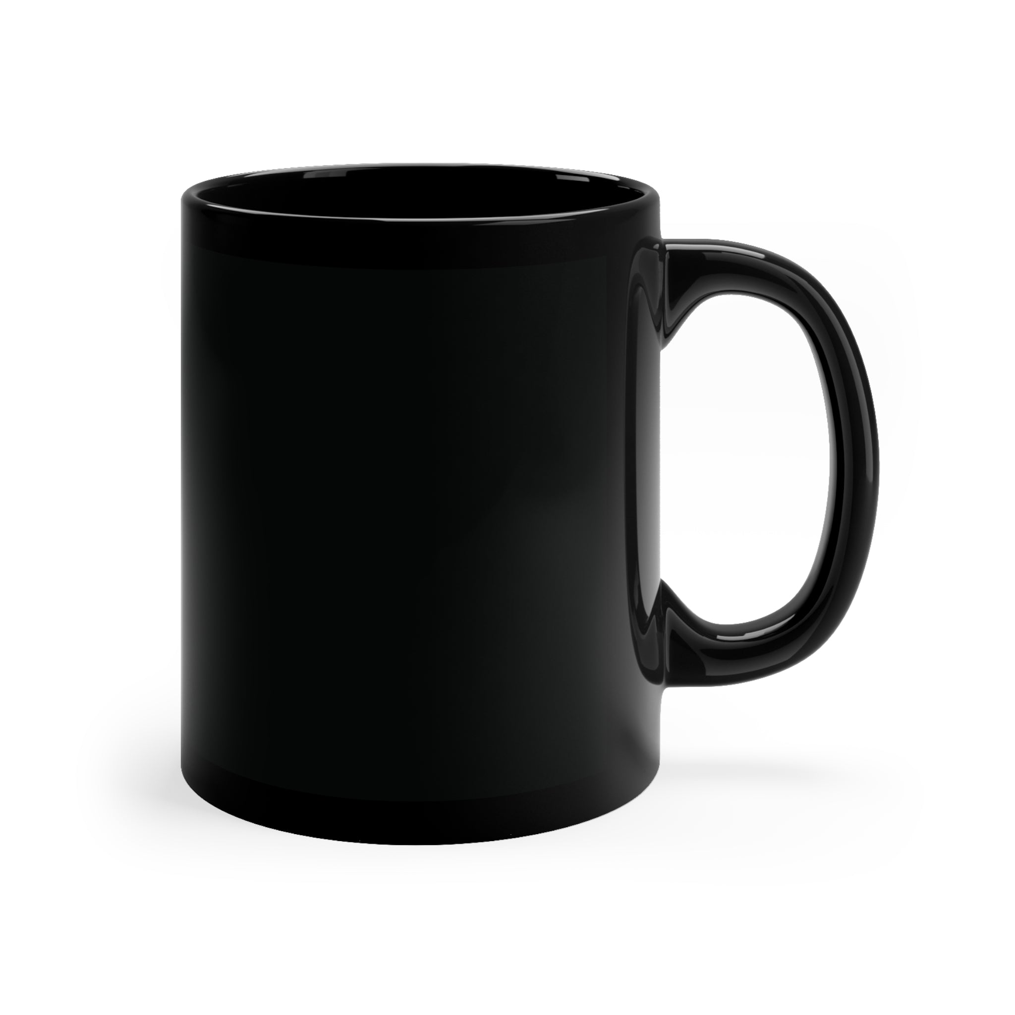 I Fade To Grey Black Coffee Mug