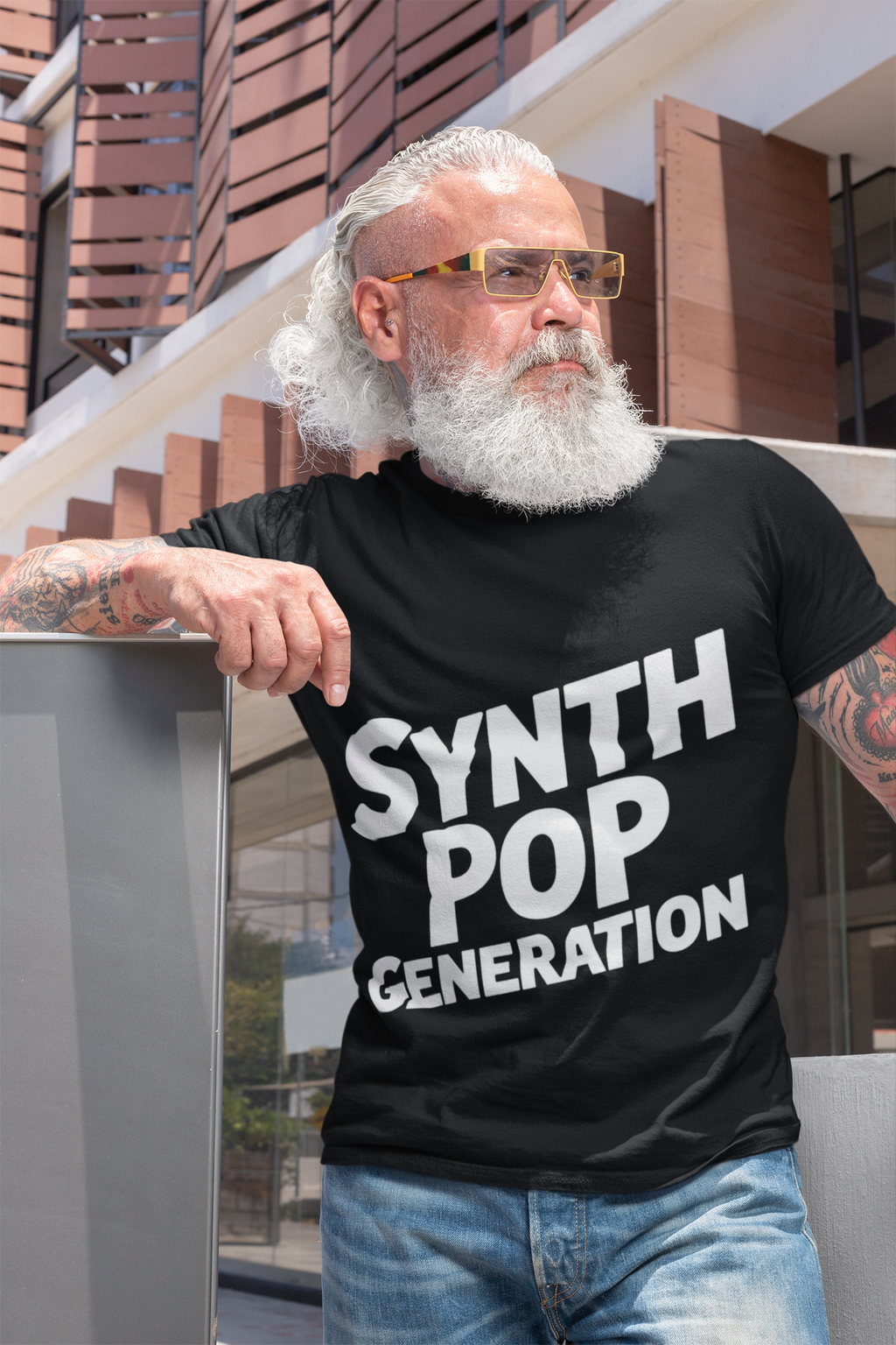 Synth Pop Generation T-Shirt | Unisex (Black)