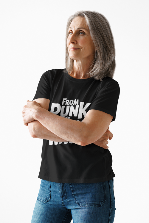 From Punk to New Wave T-Shirt | Unisex (Black)