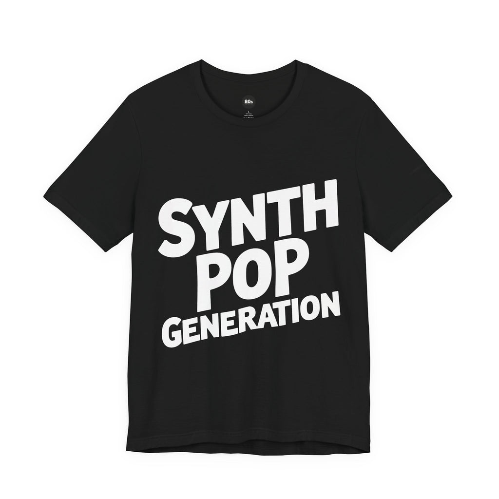 Synth Pop Generation T-Shirt | Unisex (Black)